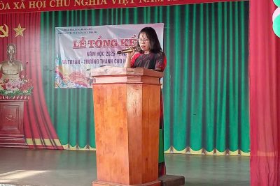 Lễ tổng kết năm học 2025-2026, trường tiểu học Nguyễn Tất Thành