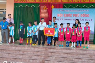 Hội khỏe phù đổng cấp Thị xã Năm học 2023-2024 của trường TH Nguyễn Tất Thành