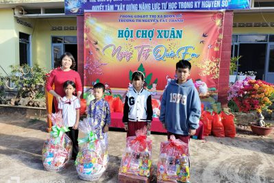 Hội chợ xuân giáp Thìn Năm 2024 của Trường TH Nguyên Tất Thành